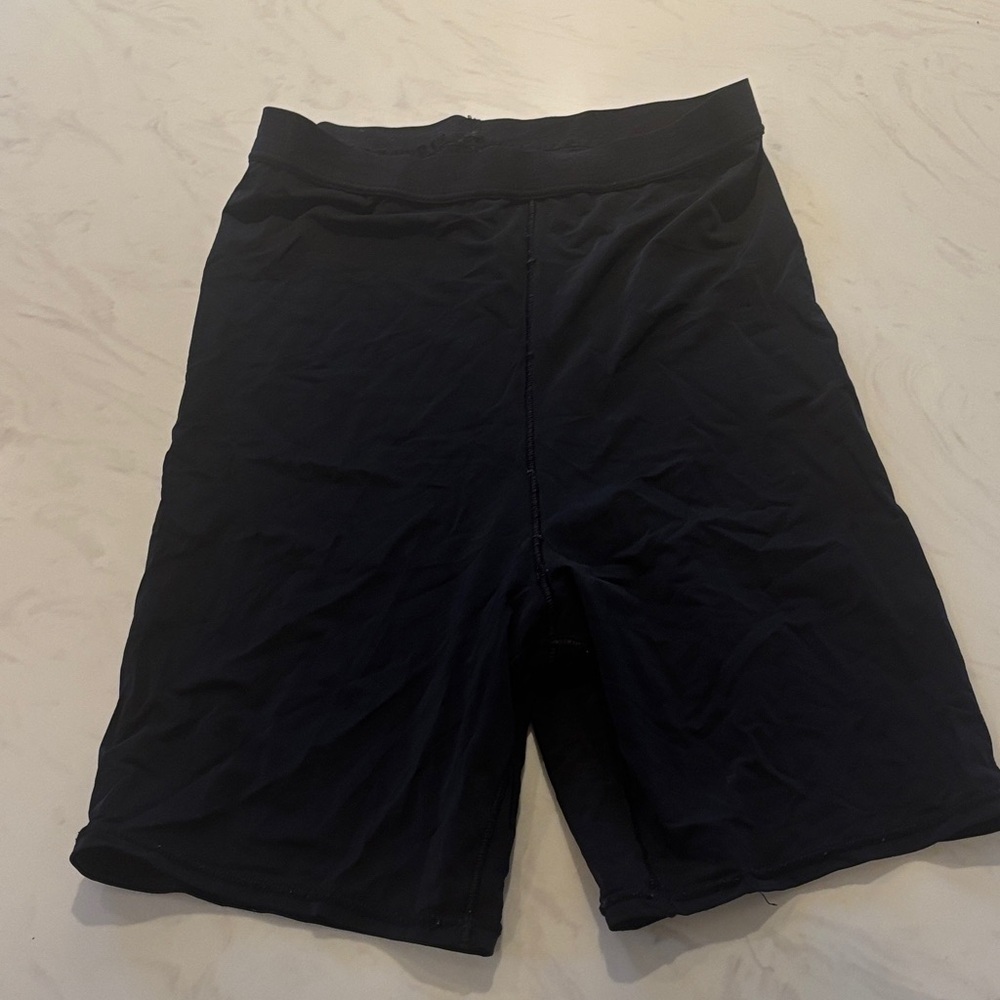 Women's Serie Smoothez High Waisted Boy Black Shorts